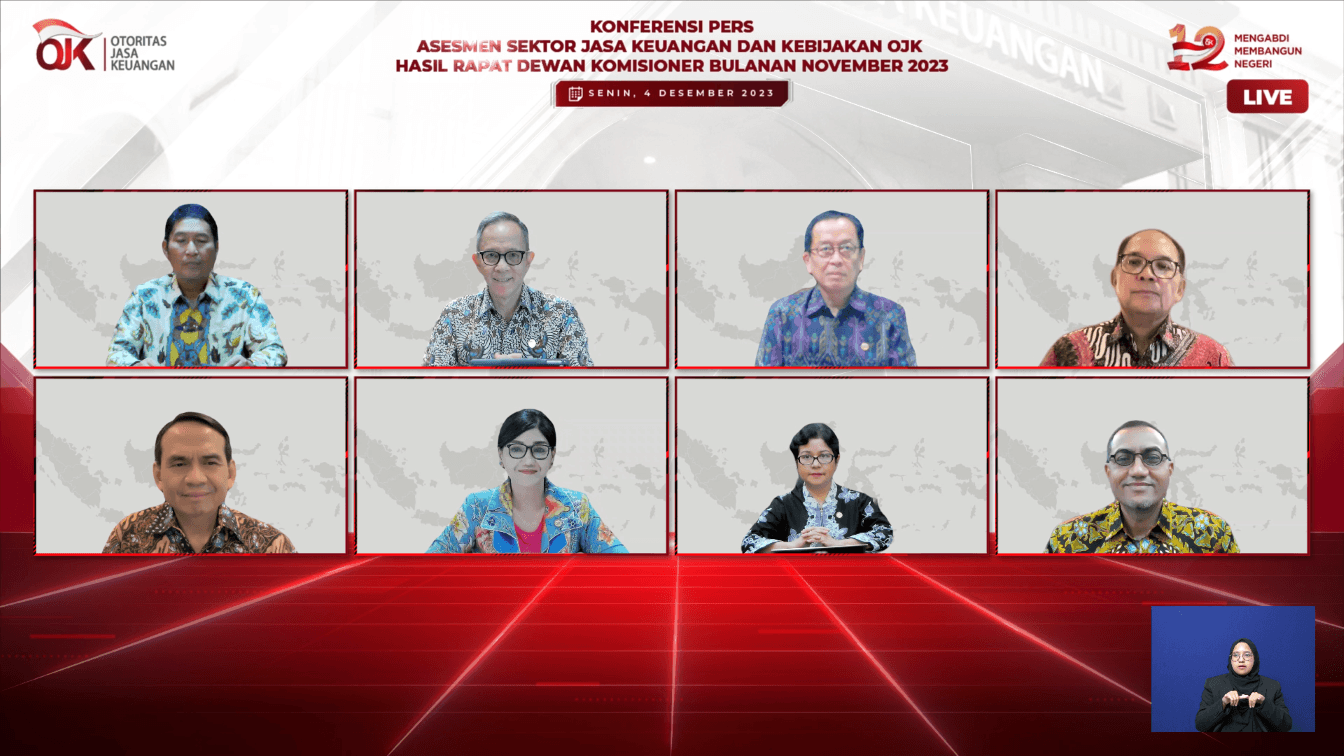 OJK Catat Kredit Perbankan Tumbuh 8,99 Persen di Oktober 2023