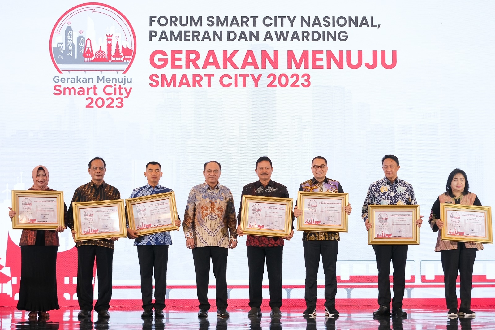 Diinisiasi Kominfo, Gerakan Smart City Dapat Penghargaan untuk 50 Kota dan Kabupaten