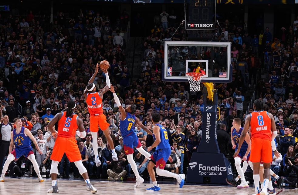 Shai Gilgeous-Alexander Cetak 50 Poin, Thunder Hancurkan Suns 140-109