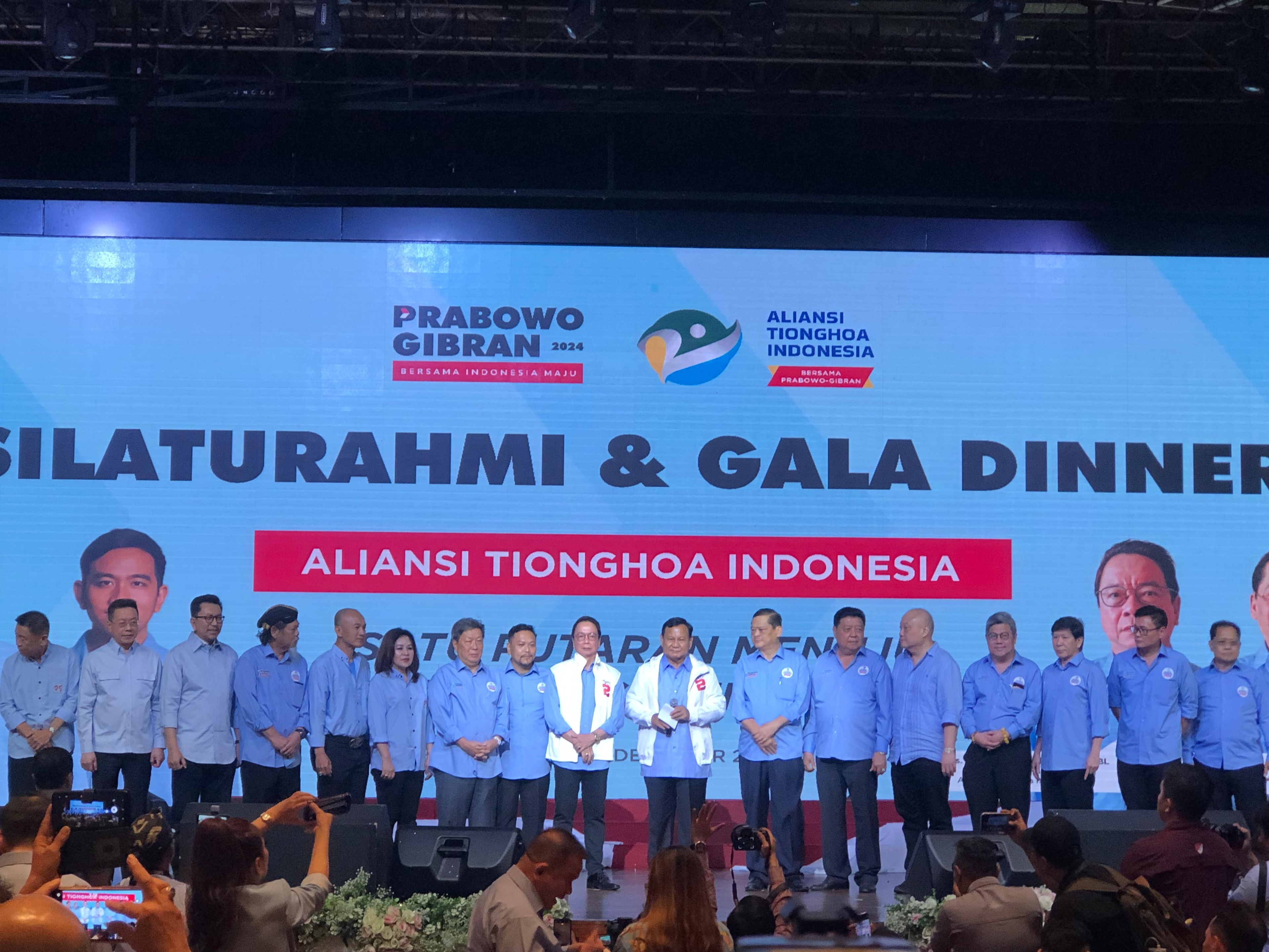 Aliansi Tionghoa Indonesia Dukung Prabowo-Gibran, Siap Menangkan Satu Putaran