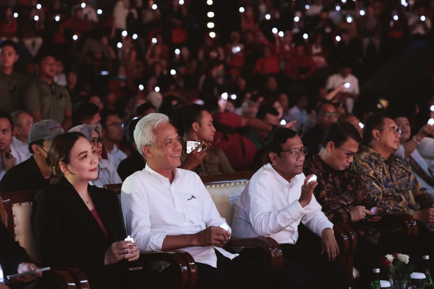 Hadiri Perayaan Nataru, Ganjar-Mahfud Sampaikan Pesan Persatuan dan Toleransi