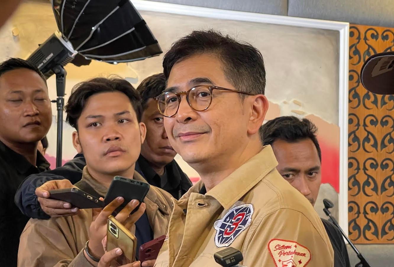 Kunjungi Menko Airlangga Saat Open House, Arsjad Rasjid Singgung Pentingnya Penguatan UMKM