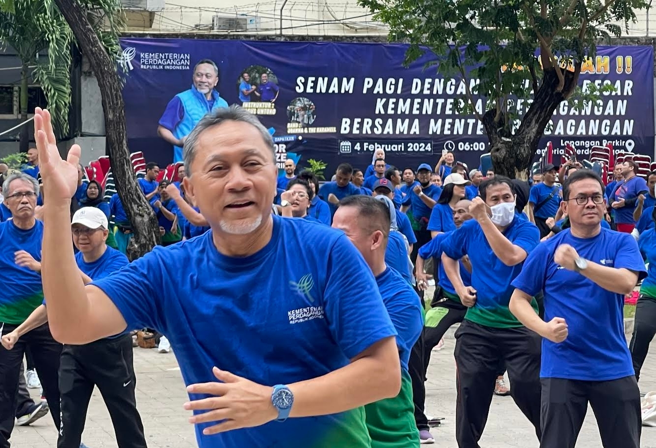 Zulhas Ajak Keluarga Besar Kemendag Jaga Pemilu Damai