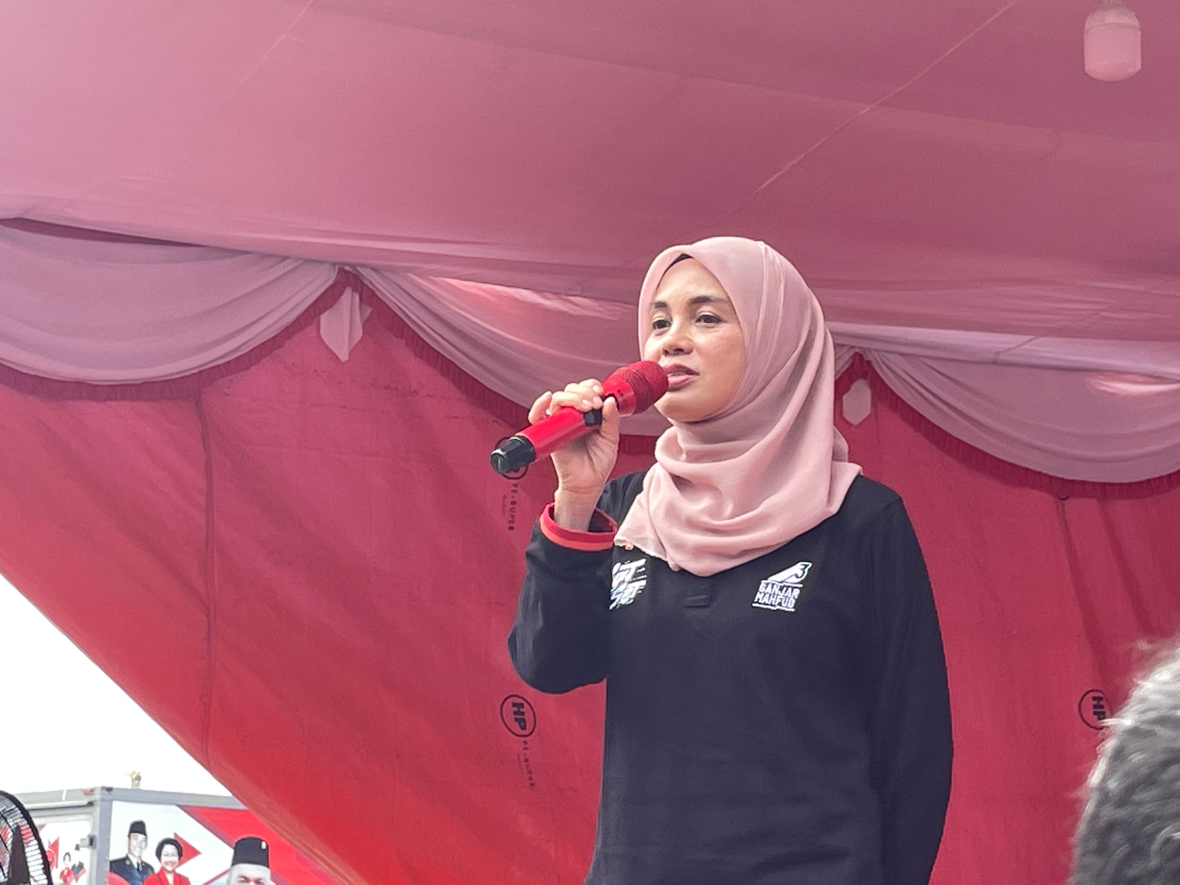 Siti Atikoh Minta Warga Cilegon Tidak Golput: Satu Suara Akan Menentukan Masa Depan Bangsa