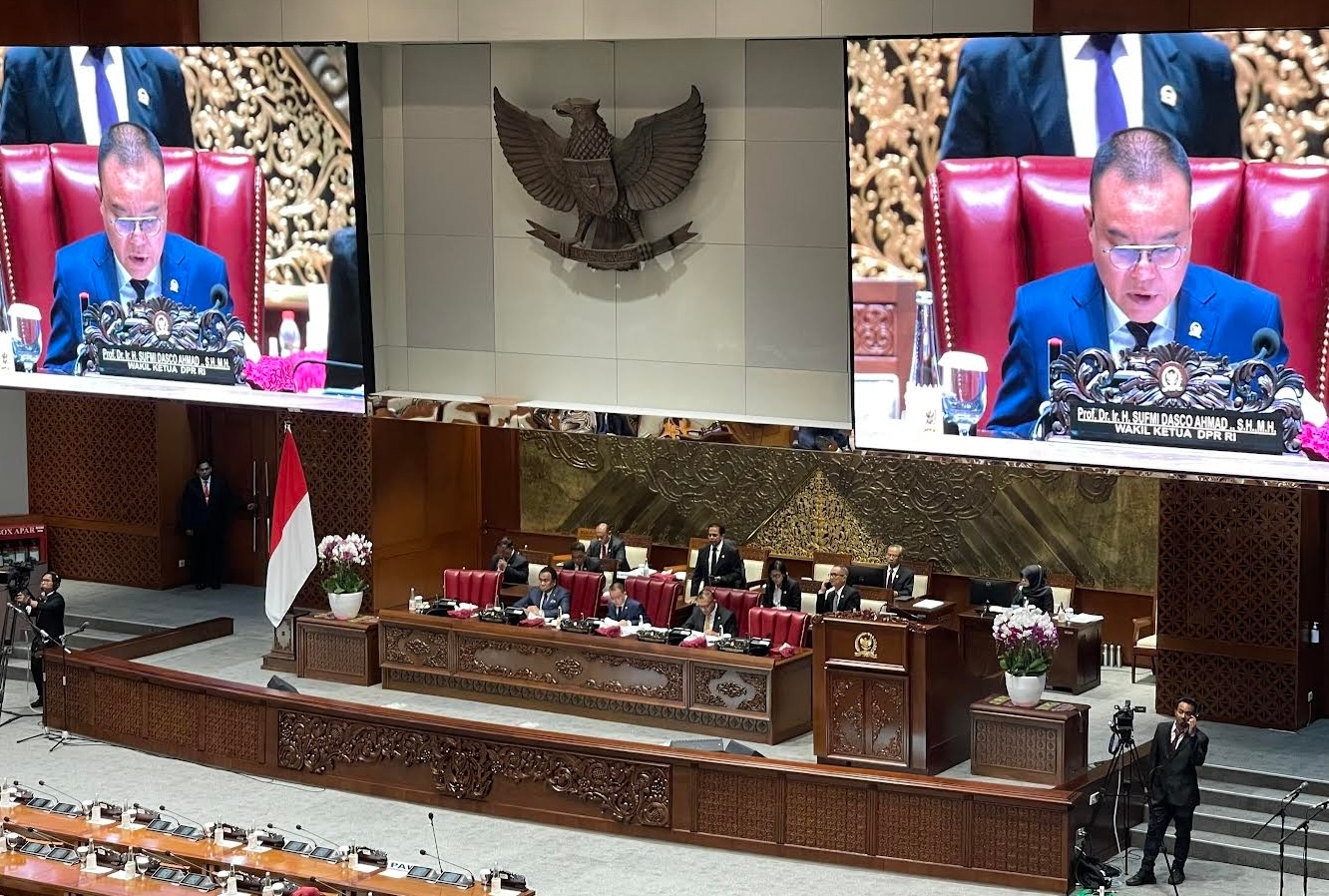 Di Rapat Paripurna, Dasco Sampaikan Pesan Puan Soal Etika Politik dalam Pemilu 2024