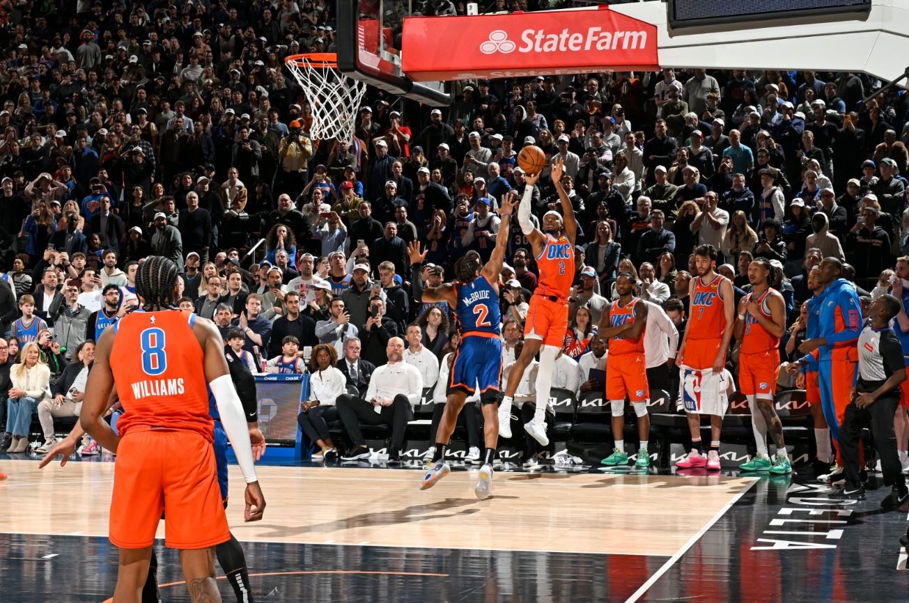 NBA Hari Ini: Tundukkan Knicks, Oklahoma City Thunder ke Play-Off untuk Kali Pertama Sejak 2020
