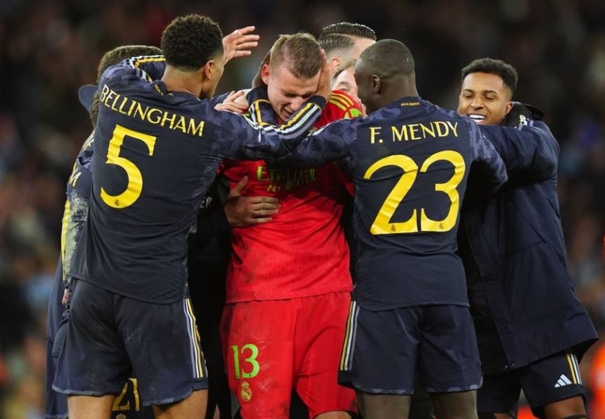 Andriy Lunin Sang Pahlawan, Kiper 'Buangan' yang Membawa Madrid ke Semifinal Liga Champions