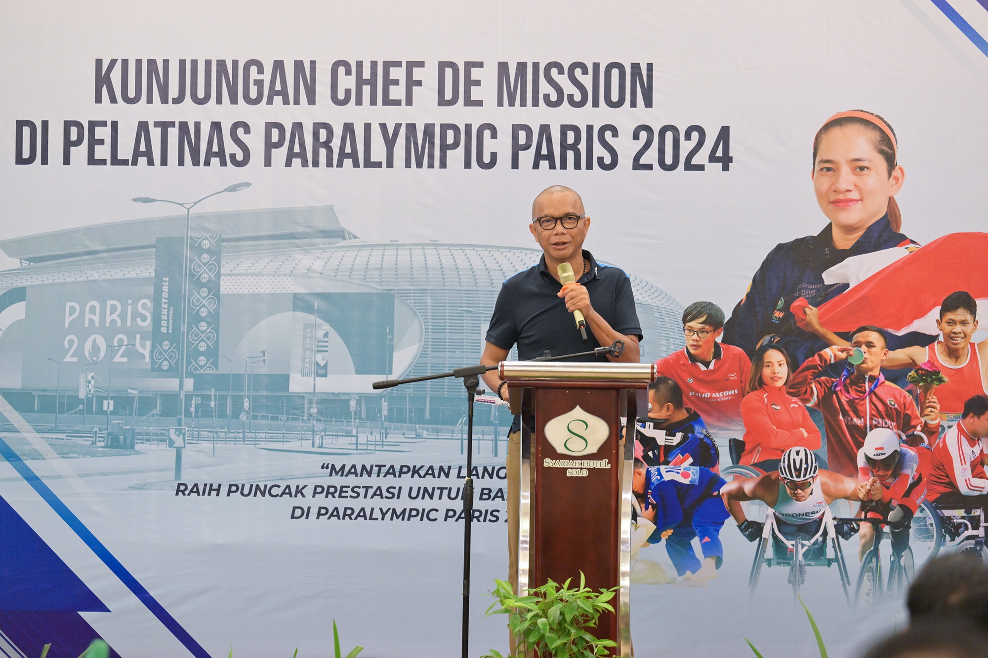 NPC Indonesia Tunjuk Jaksa Reda Manthovani Sebagai CDM Paralimpiade Paris