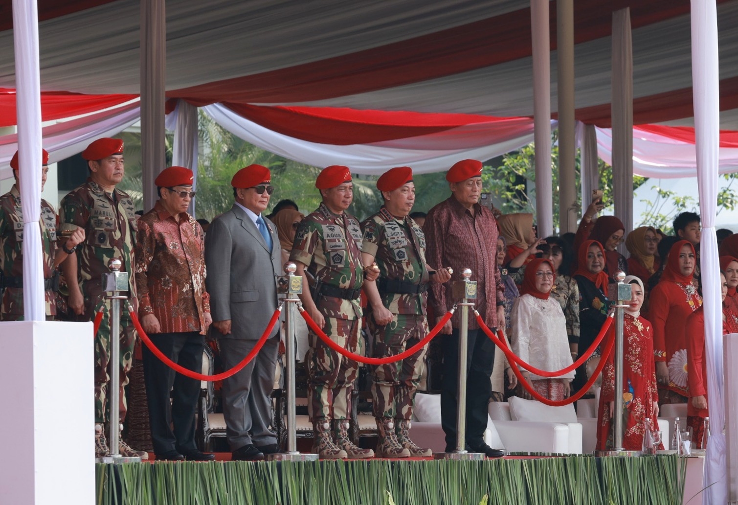 Prabowo Hadiri HUT ke-72 Kopassus, Panglima TNI Singgung Jasa-jasa Para Purnawirawan