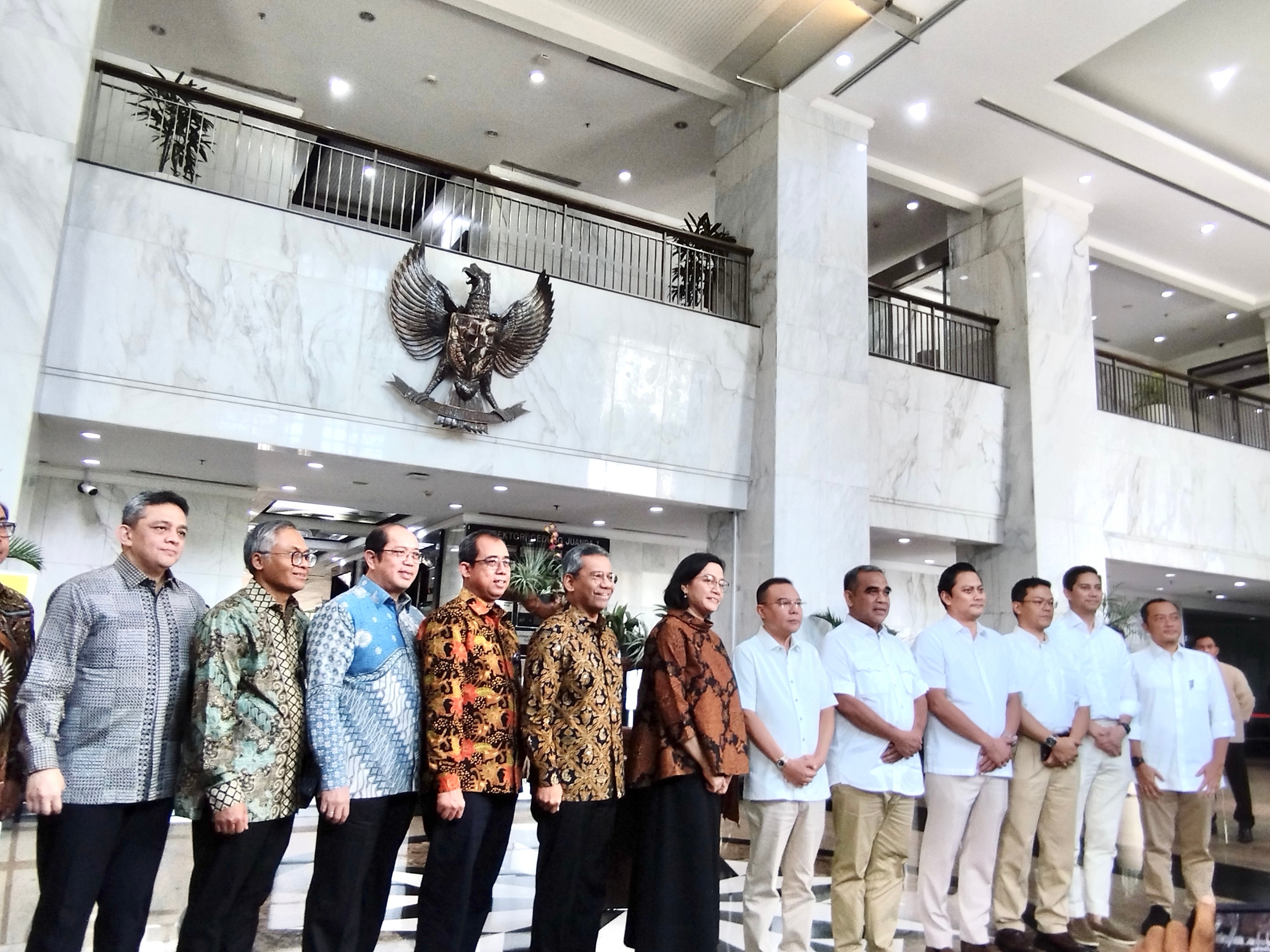 Tim Sinkronisasi Prabowo-Gibran Temui Sri Mulyani Bahas RAPBN 2025