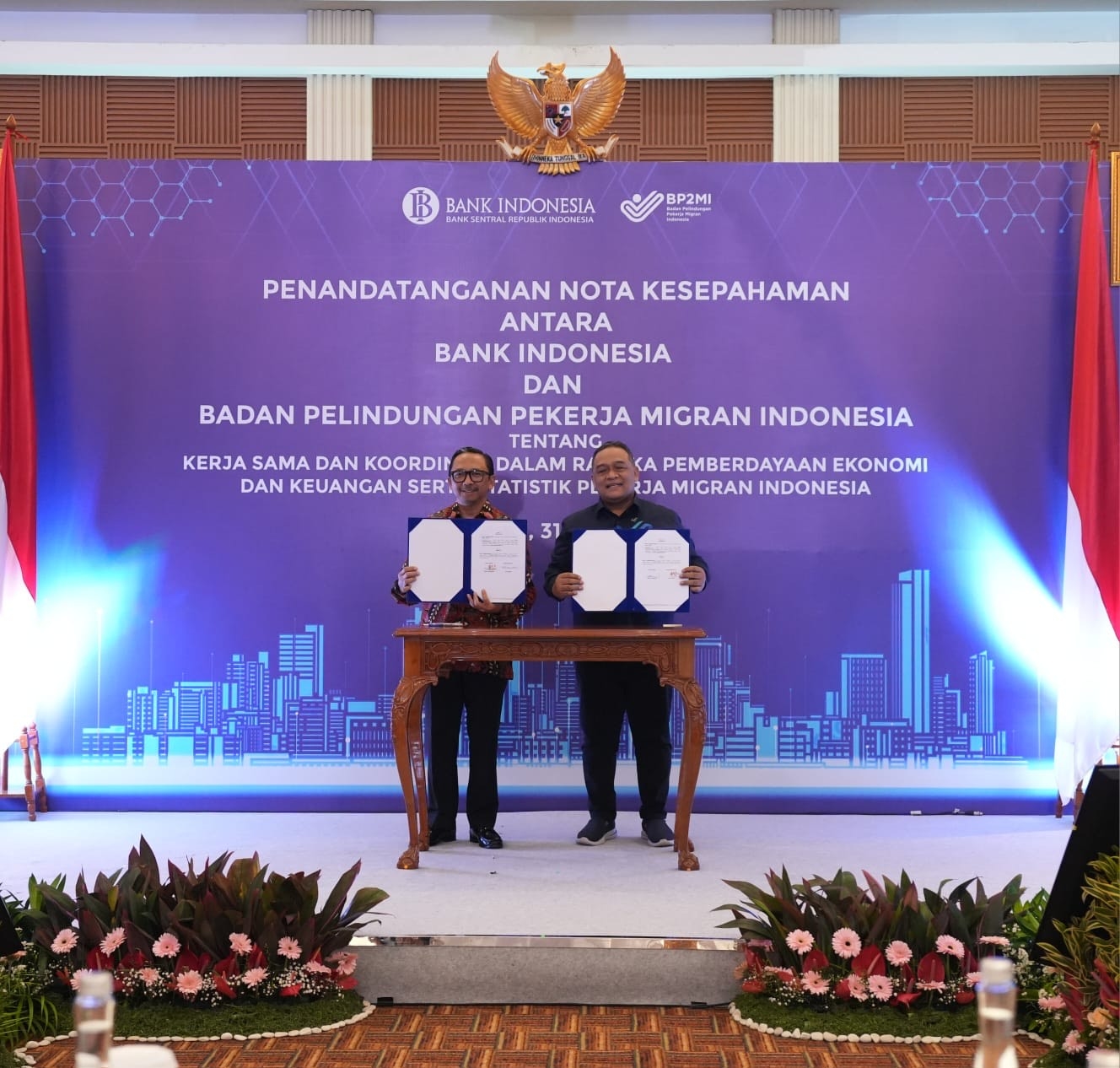 BI dan BP2MI Berdayakan Ekonomi Pekerja Migran Indonesia