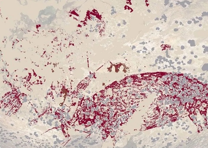 Tertua di Indonesia, Lukisan Gua Berusia 51.200 Tahun Ditemukan