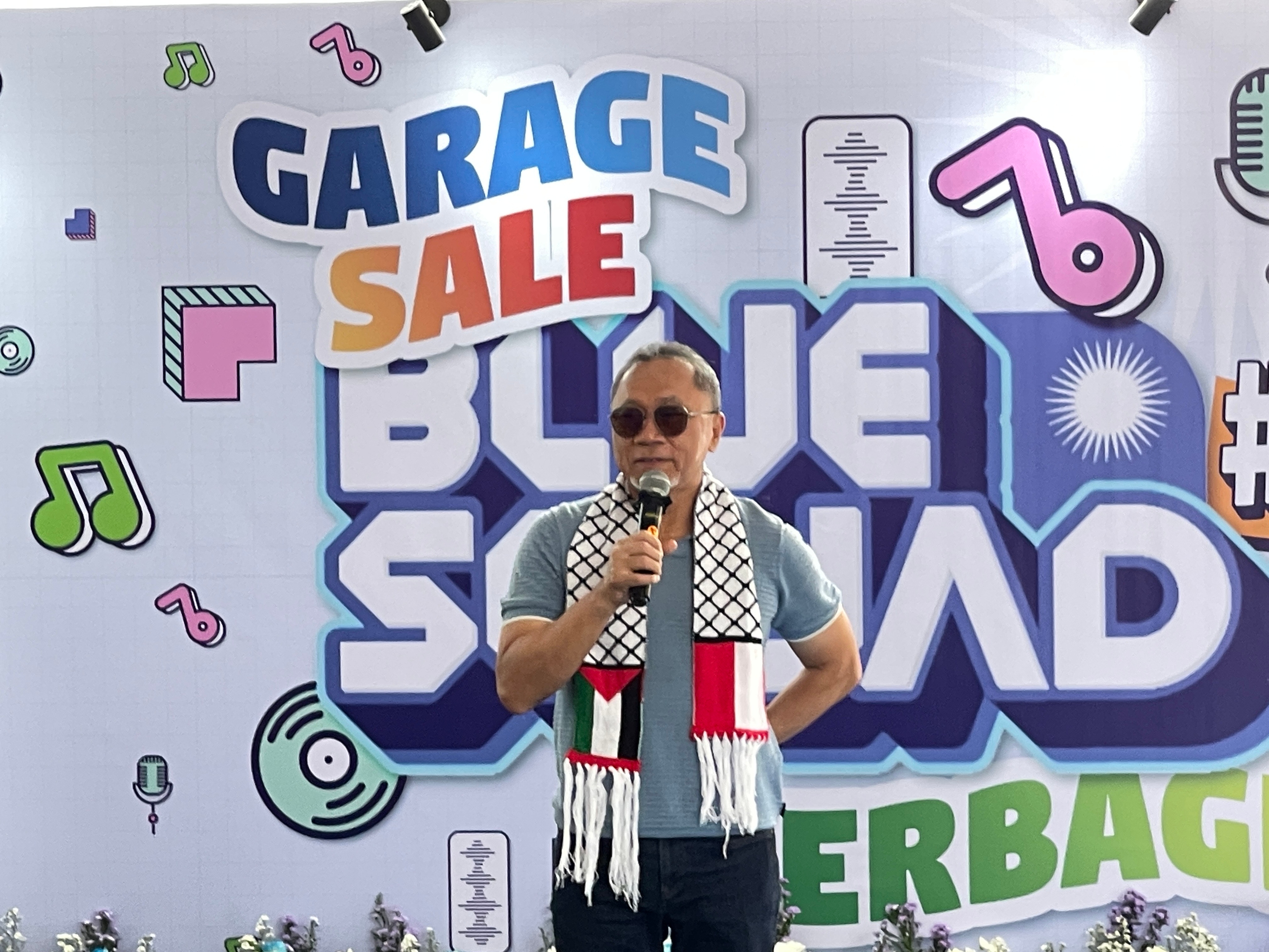Zulhas Sumbang Rp250 Juta di Acara Lelang Blue Squad untuk Palestina
