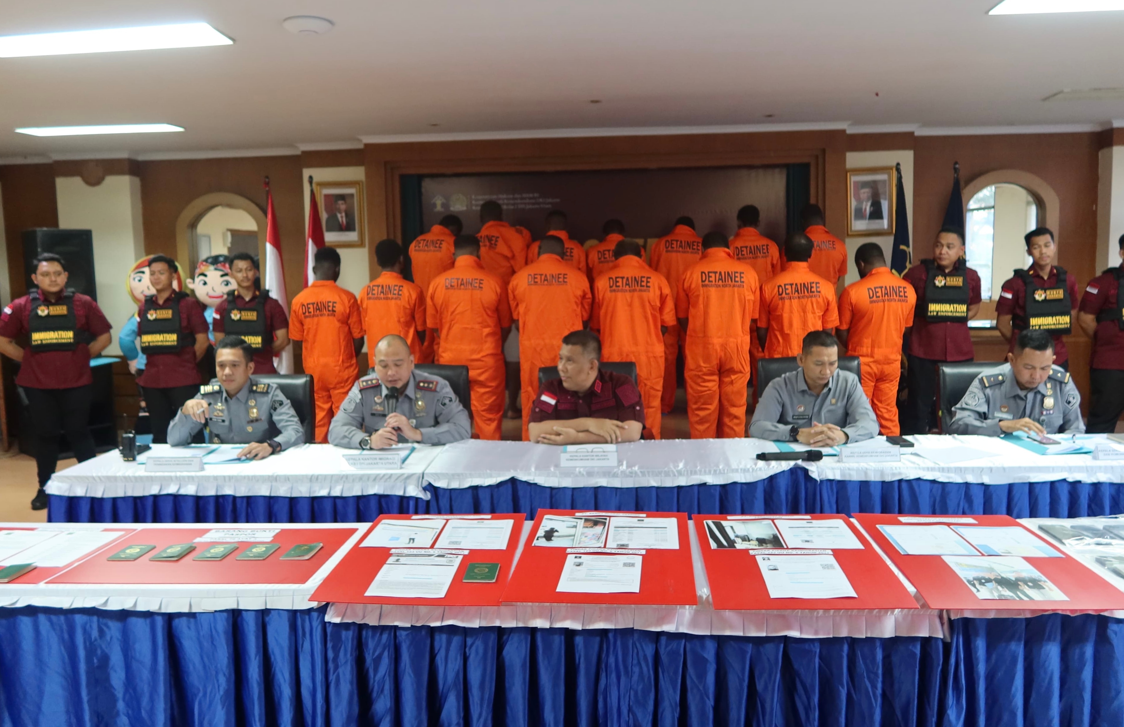 Langgar Aturan Keimigrasian, 16 Warga Negara Nigeria Diamankan Imigrasi Jakarta Utara