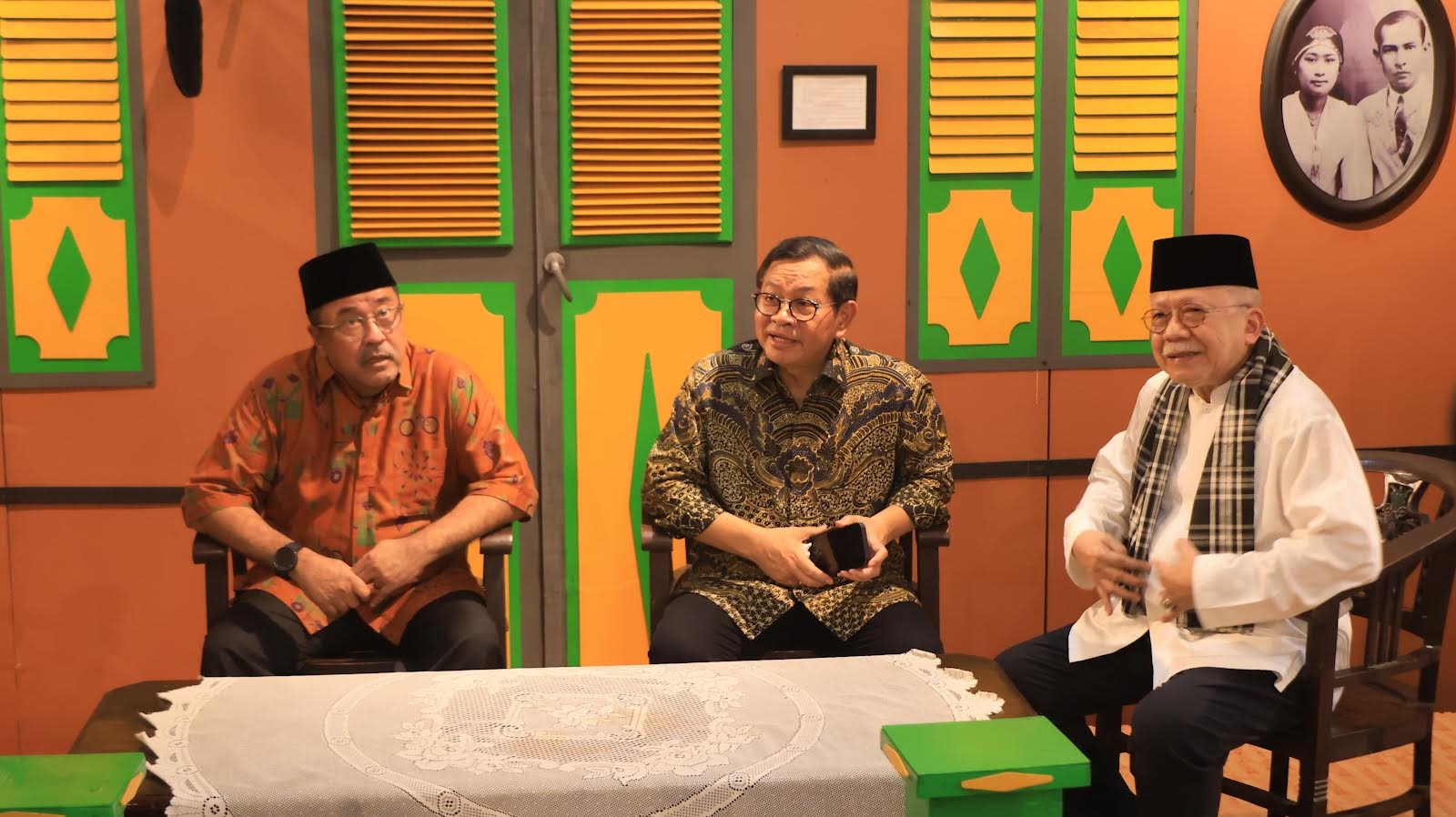 Pramono Anung-Rano Karno Sowan ke Fauzi Bowo, Bahas Pengalaman dan Program Prioritas Jakarta