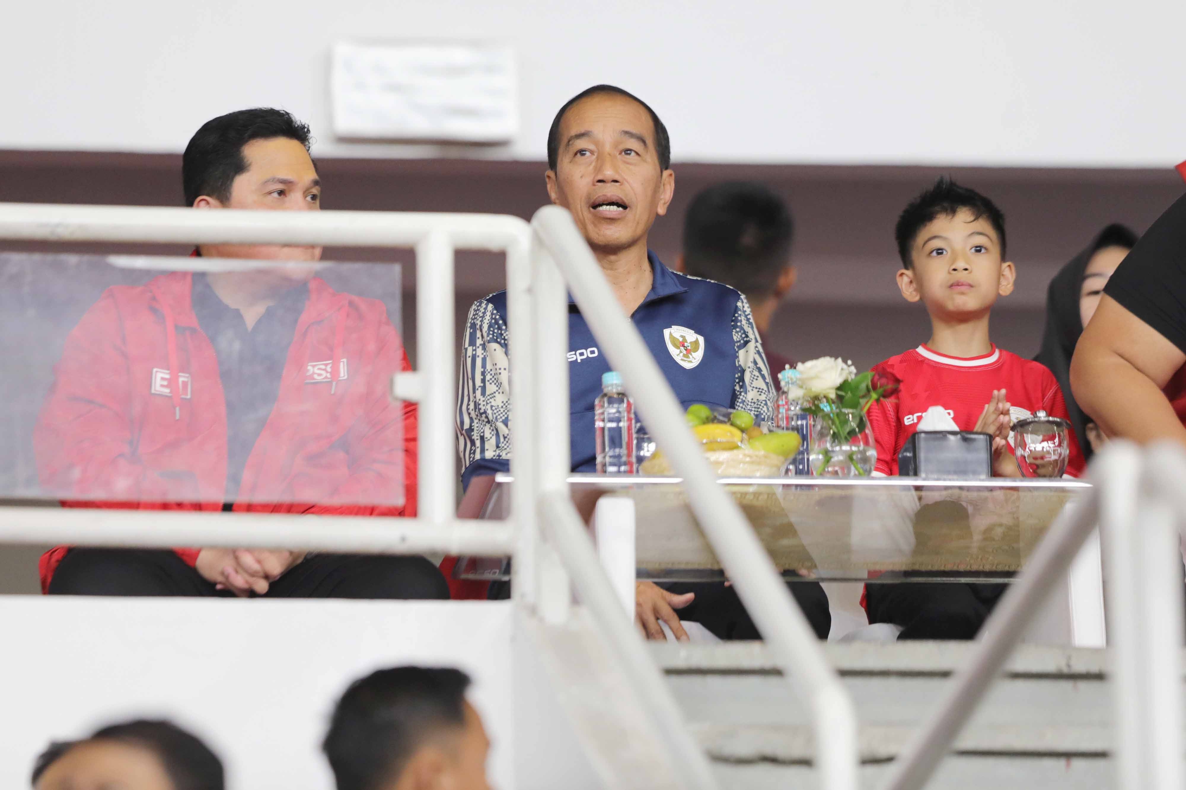 Jokowi 'Gondok Banget' dengan Gol Terakhir Bahrain ke Gawang Timnas Indonesia 