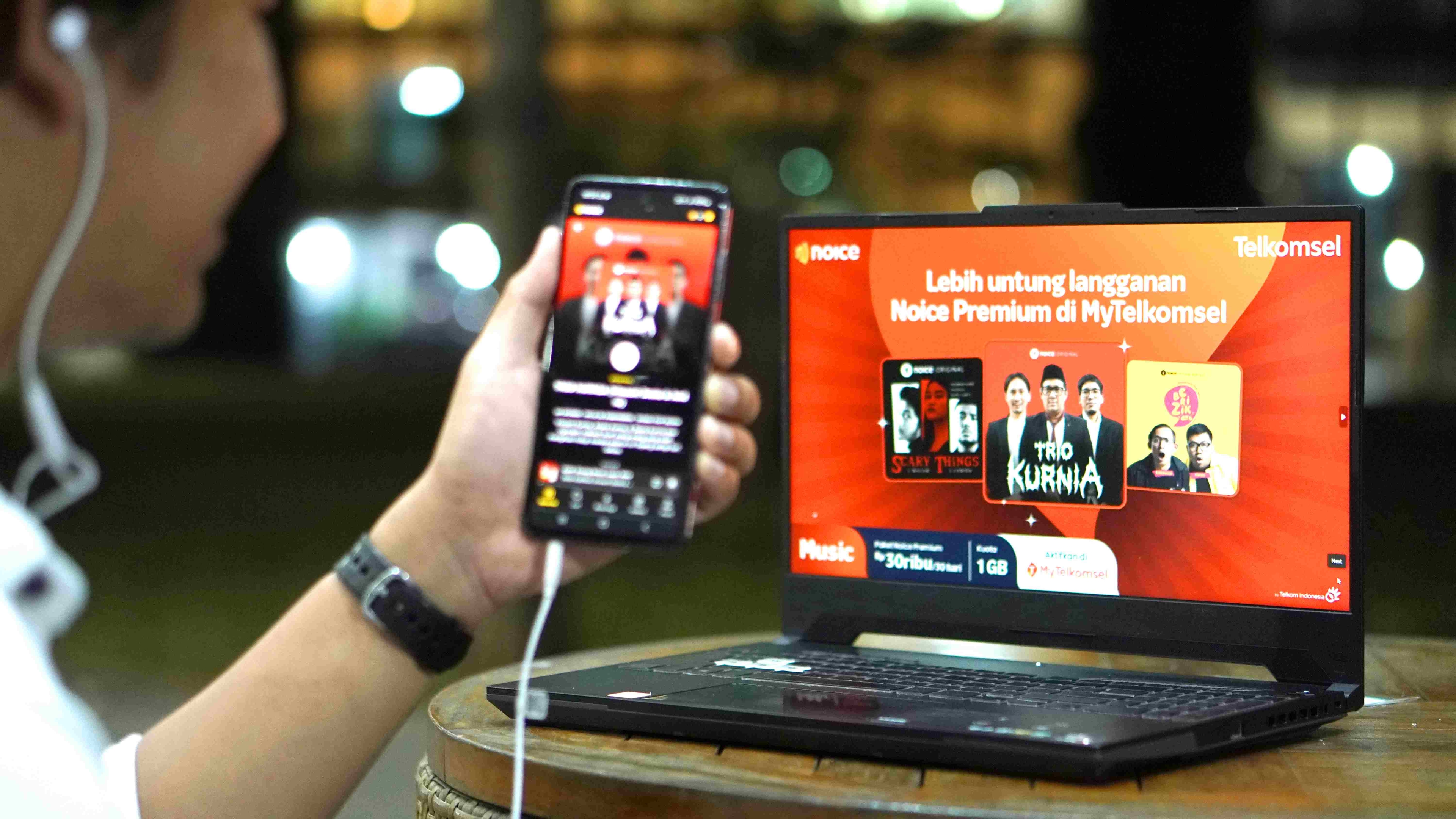 Telkomsel dan Noice Luncurkan Paket Bundling Noice Premium: Akses Mudah ke 700+ Podcast Berkualitas
