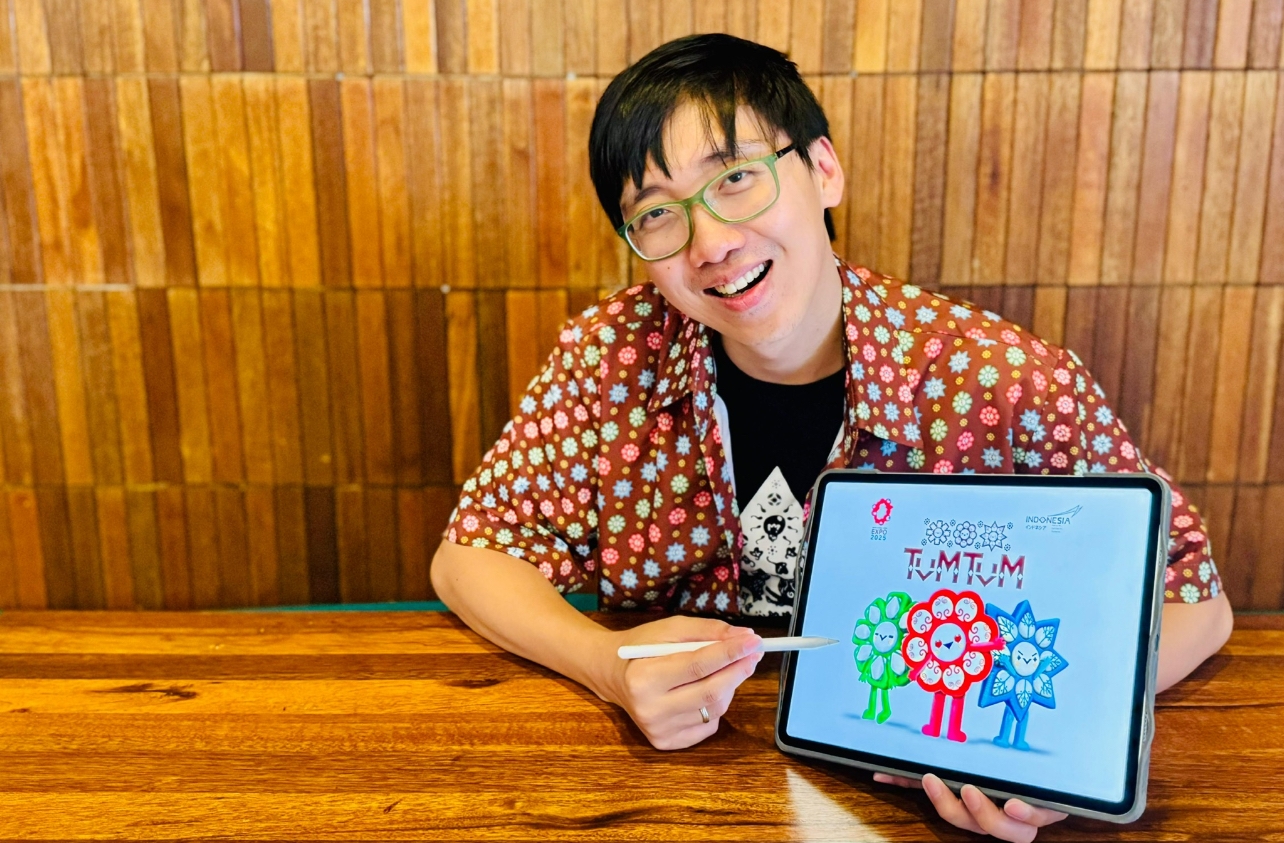 Proses Pembuatan Tumtum Maskot Indonesia di World Expo 2025 Osaka