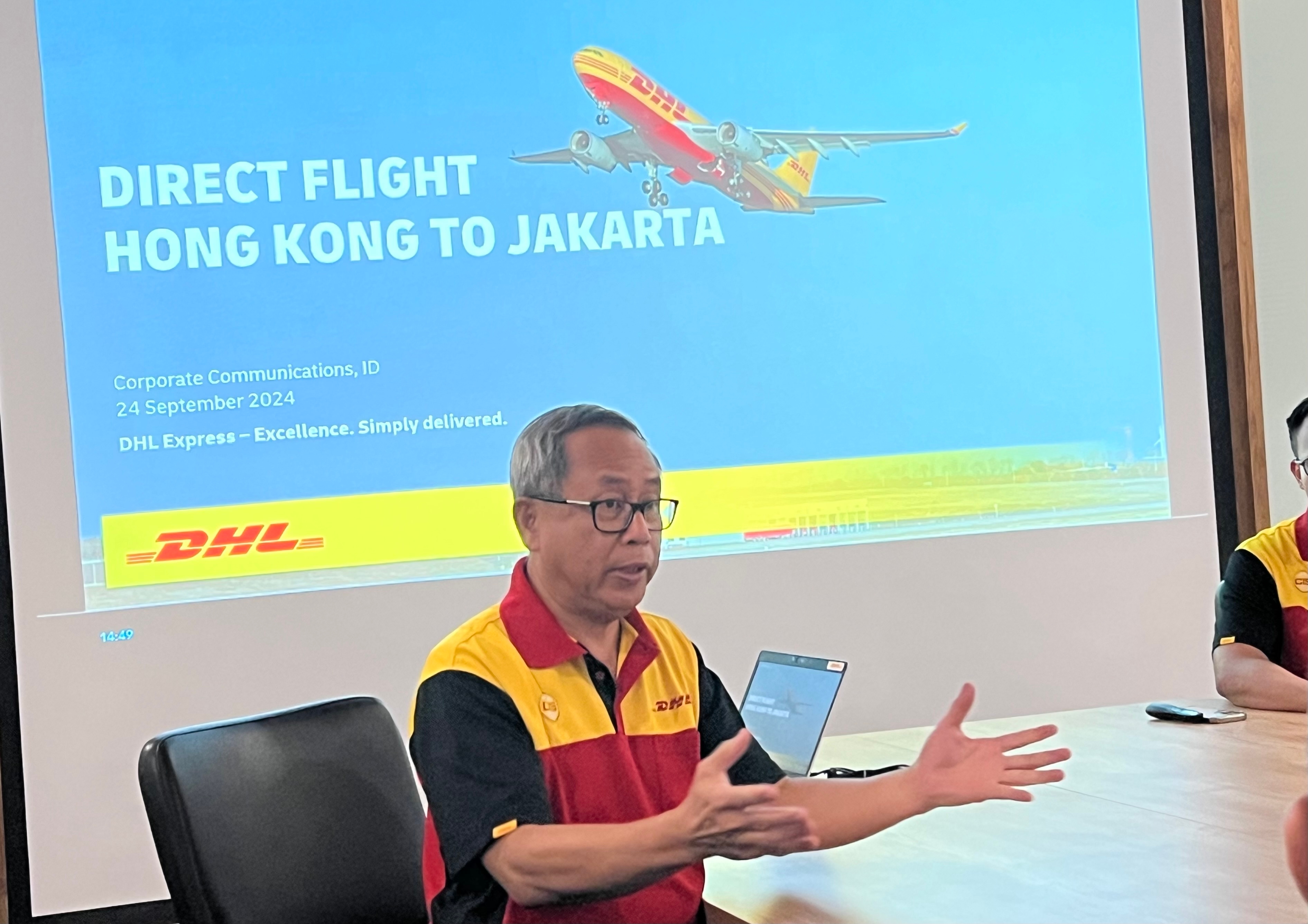 Percepat Pengiriman, DHL Express Luncurkan Penerbangan Langsung dari Hong Kong ke Indonesia
