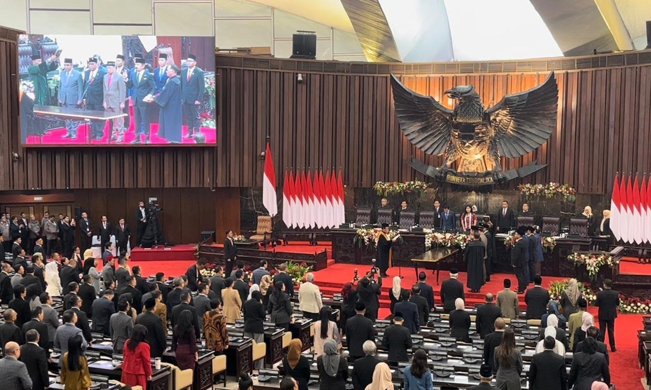 Ahmad Muzani Resmi Dilantik sebagai Ketua MPR RI Periode 2024-2029