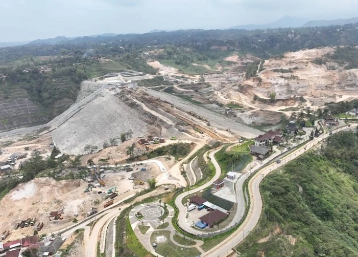  Kemajuan Proyek Bendungan Bulango Ulu Gorontalo Capai 87 Persen