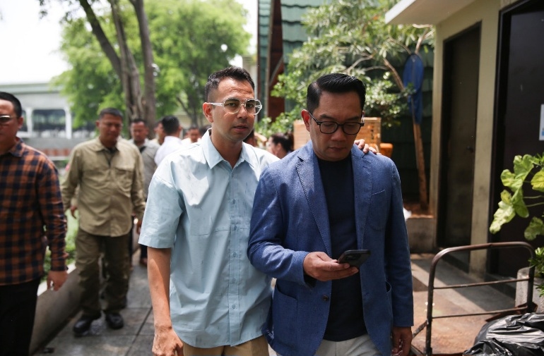 Nasihat Ridwan Kamil Buat Raffi Ahmad dalam Mengemban Tugas Utusan Khusus Presiden