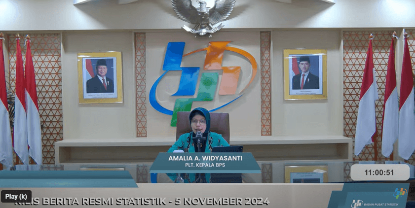 Pertumbuhan Ekonomi RI Kuartal III-2024 Melambat ke 4,95 Persen