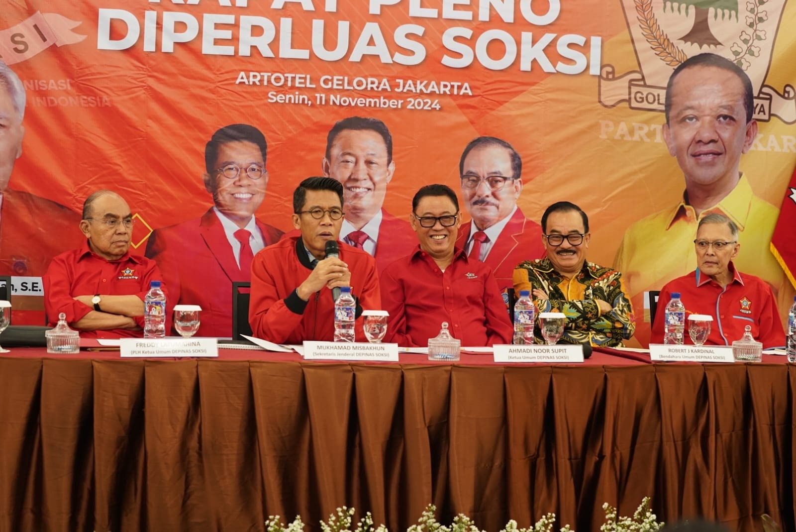 Misbakhun Bangga Banyak Kader SOKSI Dipercaya Jadi Pengurus Golkar dan AKD DPR