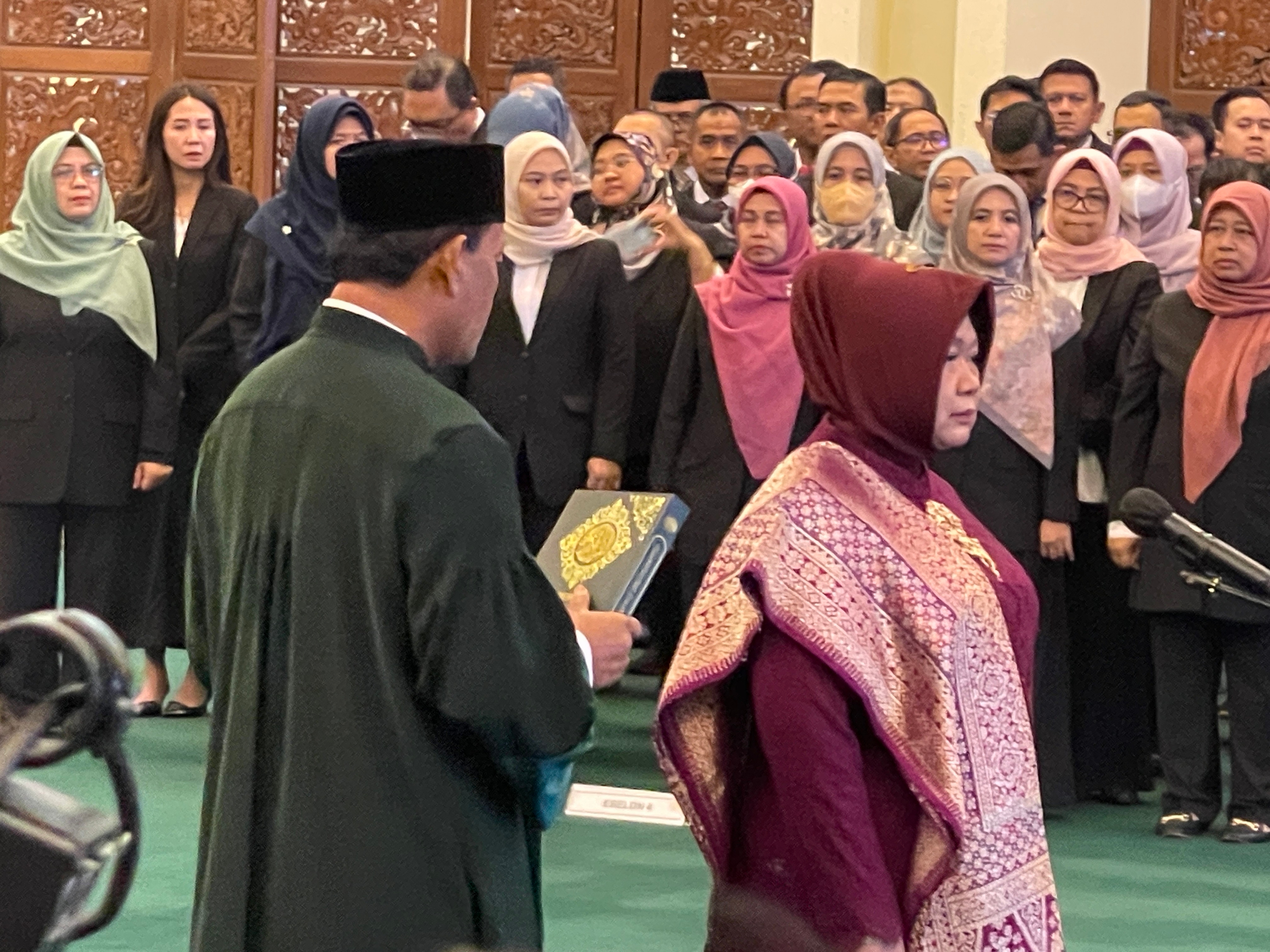 Siti Fauziah Dilantik Jadi Sekjen MPR Periode 2024-2029