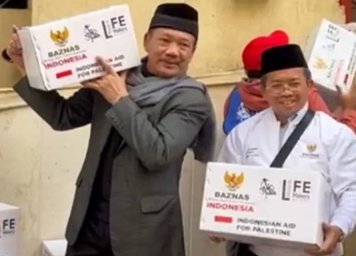Baznas Kirim Bantuan untuk Pengungsi Palestina di Mesir