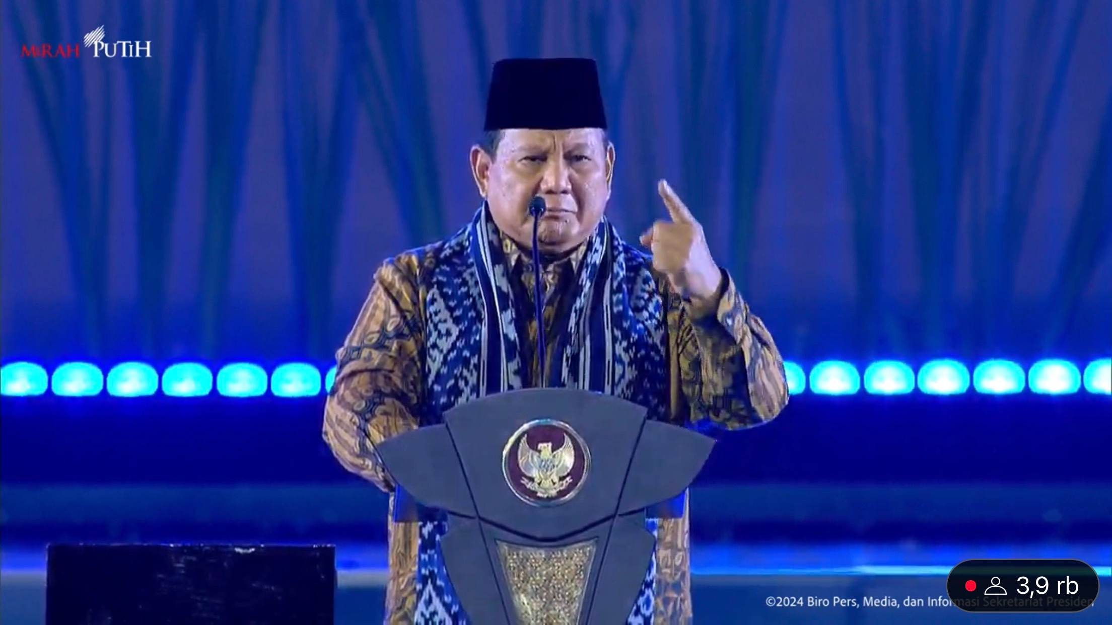 Prabowo: Pemerintah Tidak Berniat Mempersulit Rakyat