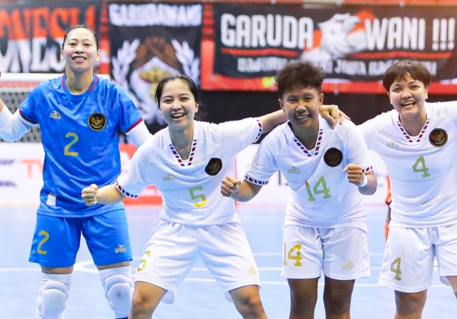 Tantang Tuan Rumah China Sore Ini, Timnas Futsal Indonesia Putri Kejar Sejarah di Piala Asia