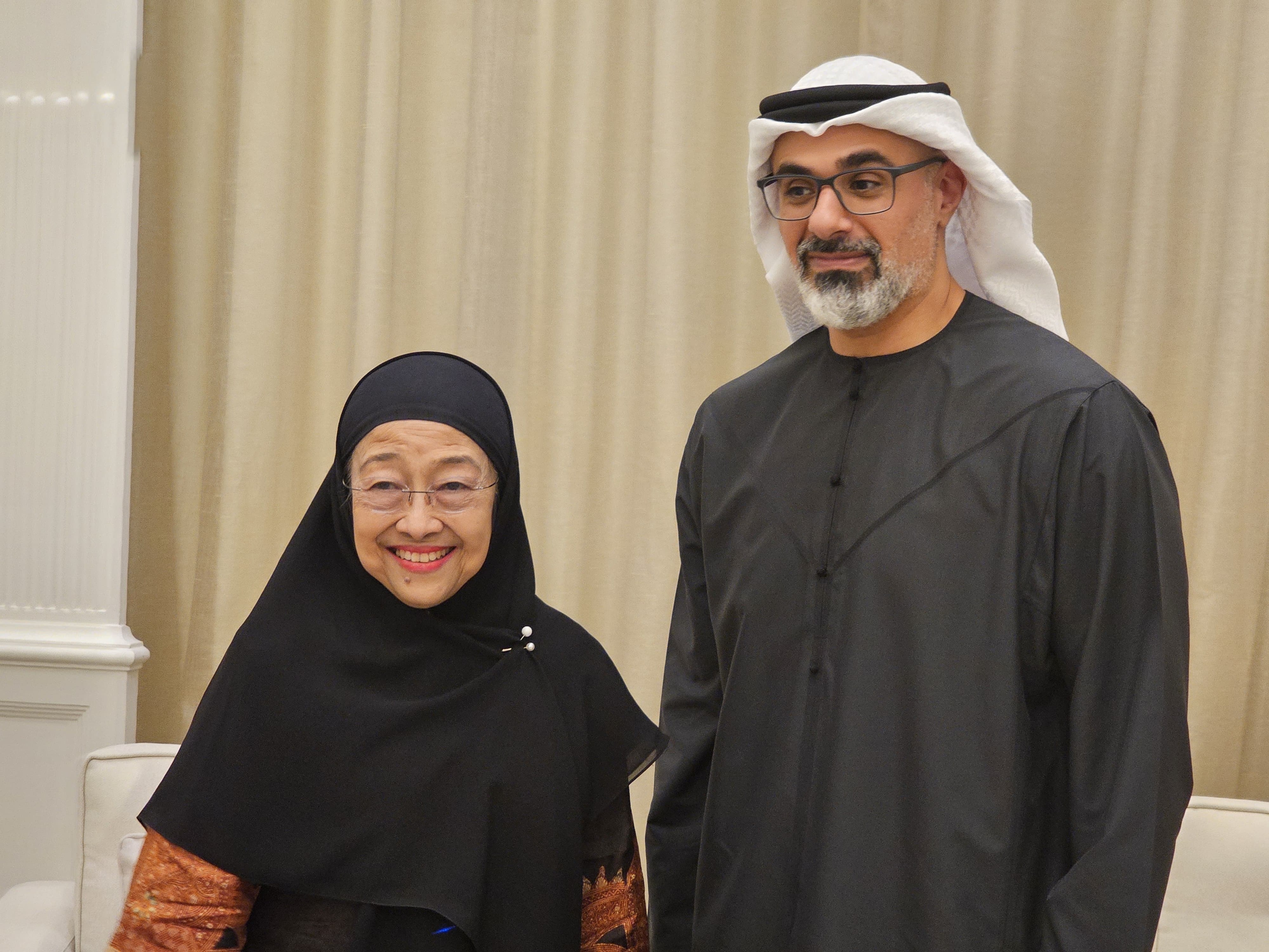 Megawati Temui Putra Mahkota Abu Dhabi, Bahas Kerja Sama Riset dan Isu Global