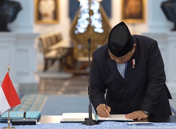 Presiden Prabowo Resmikan BPI Danantara dan UU BUMN