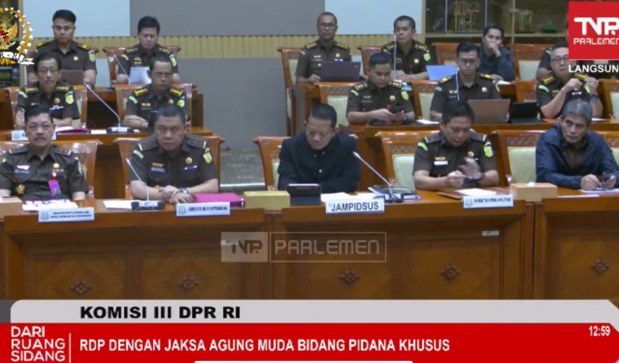 Komisi III DPR Gelar Rapat Tertutup Bersama Jampidsus, Bahas Skandal Korupsi Terkini