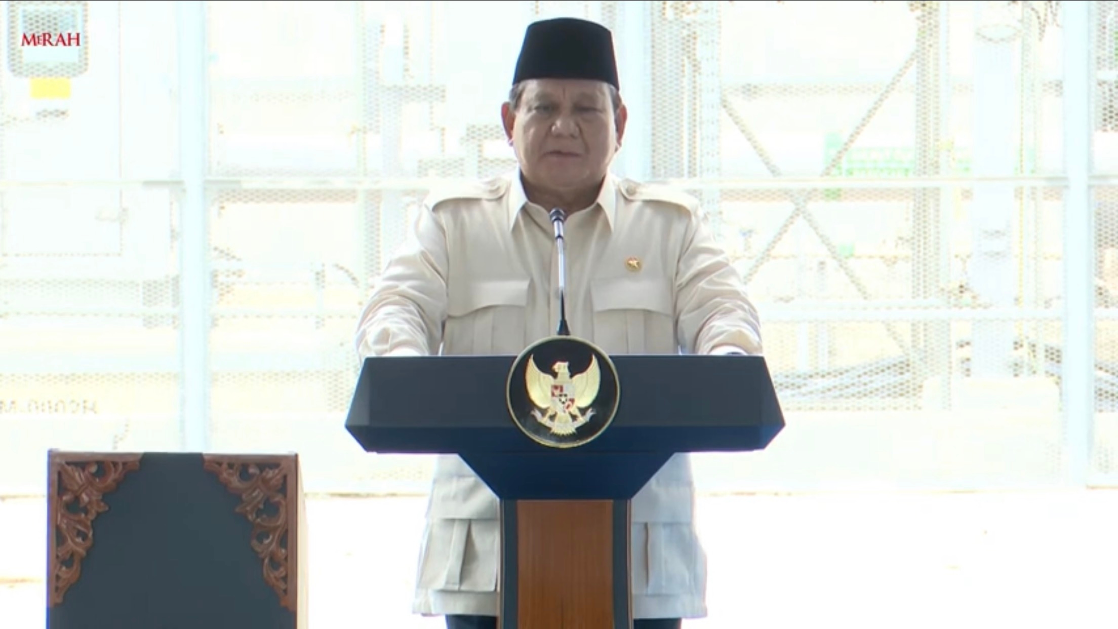 Resmikan Pabrik Emas Freeport di Gresik, Prabowo Senang Indonesia Bisa Jual Barang Jadi