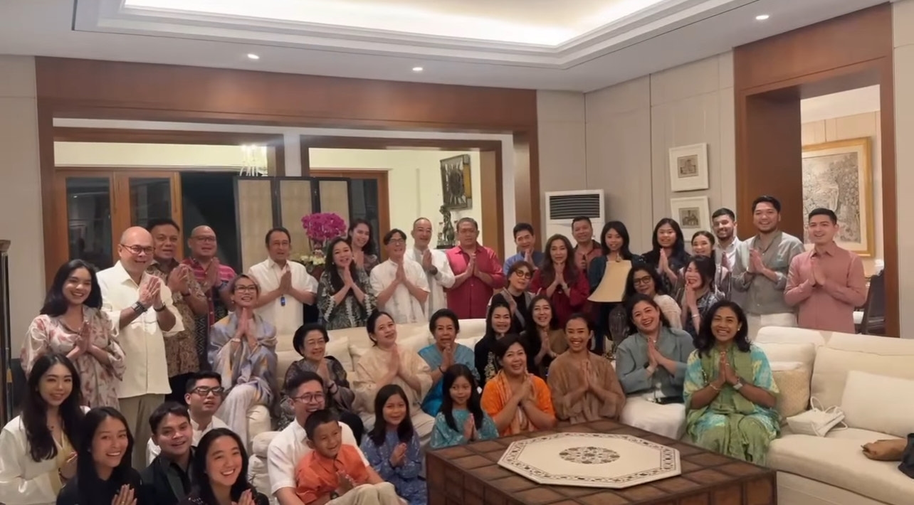 Momen Megawati dan Puan Maharani Rayakan Lebaran Bersama Keluarga Besar