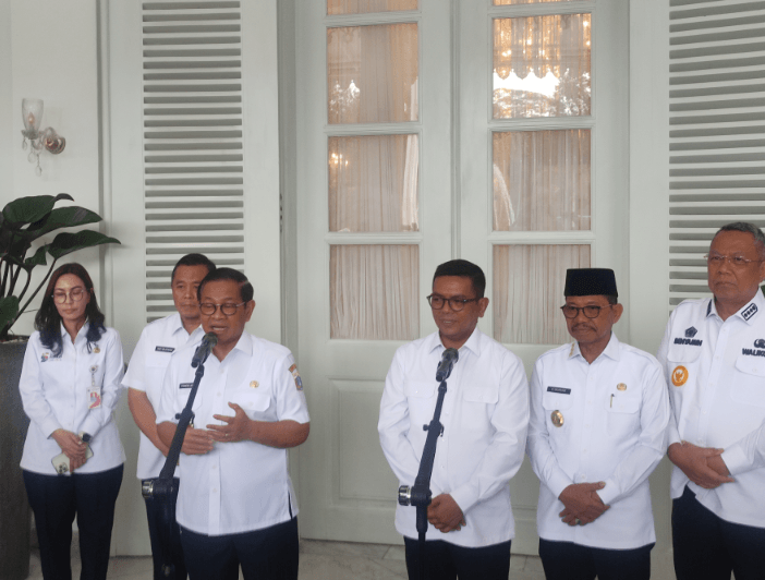 Terima Kunjungan Pimpinan Daerah Banten, Pramono Anung Bahas Banjir, Kemacetan hingga Sampah