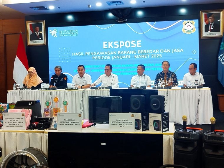 Kemendag Tindak Pelanggaran Produk Tak Sesuai Ketentuan Senilai Rp15 Miliar