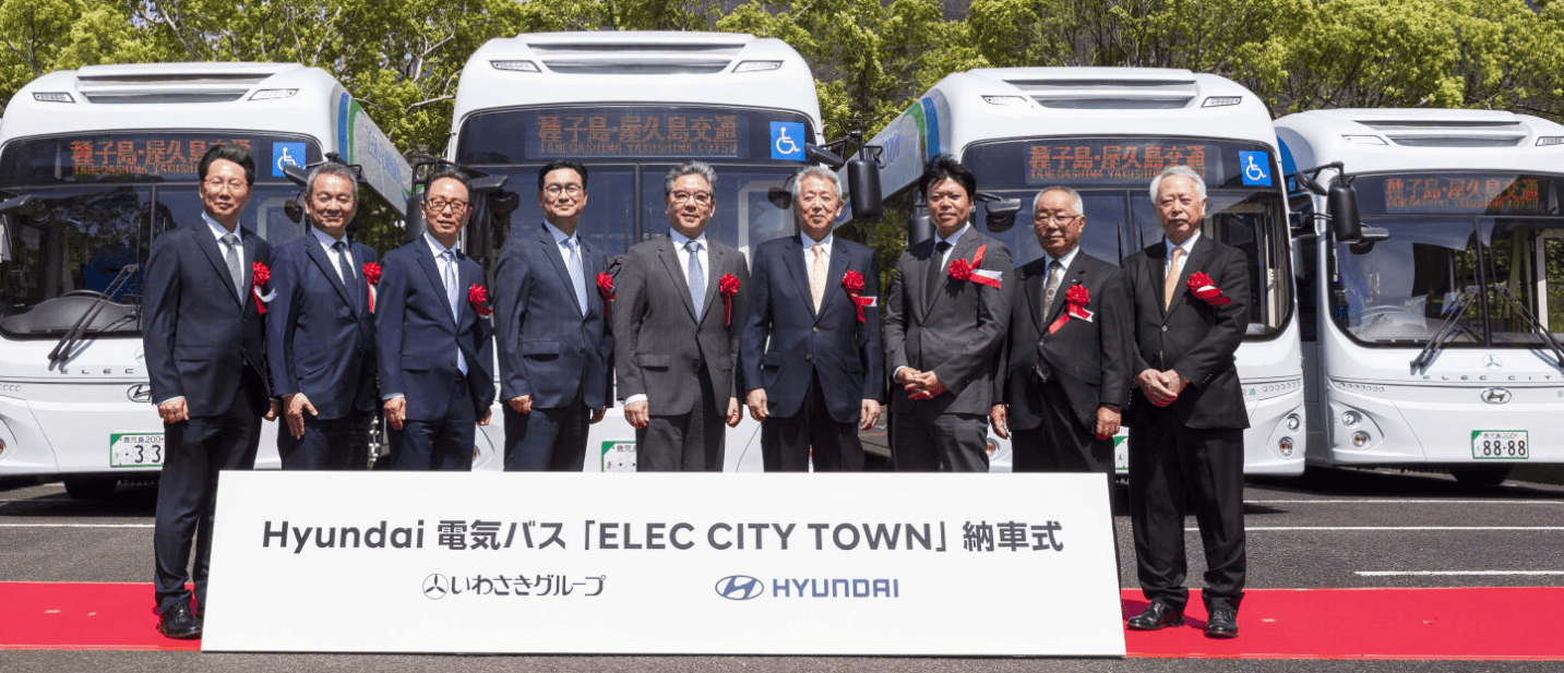 Bus Nol Emisi Elec City Town Mulai Beroperasi di Jepang