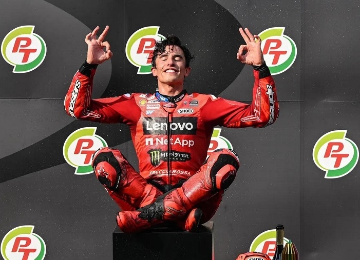 MotoGP Spanyol 2025: Marquez Tak Terbendung, Raih Kemenangan Kelima Beruntun di Sprint Race