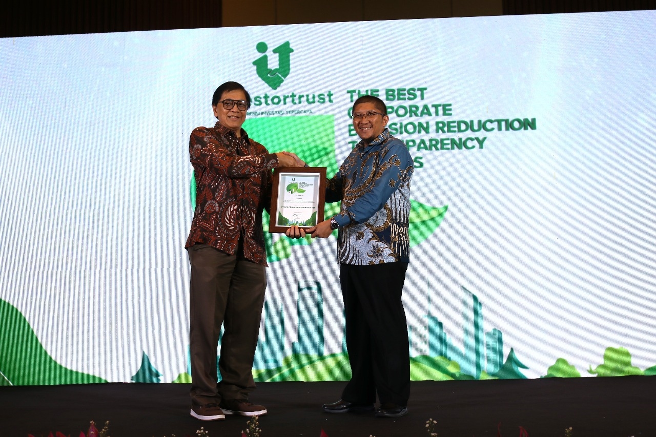  Danamon Sabet Penghargaan di The Best Corporate Emission Reduction Transparency Award 2025