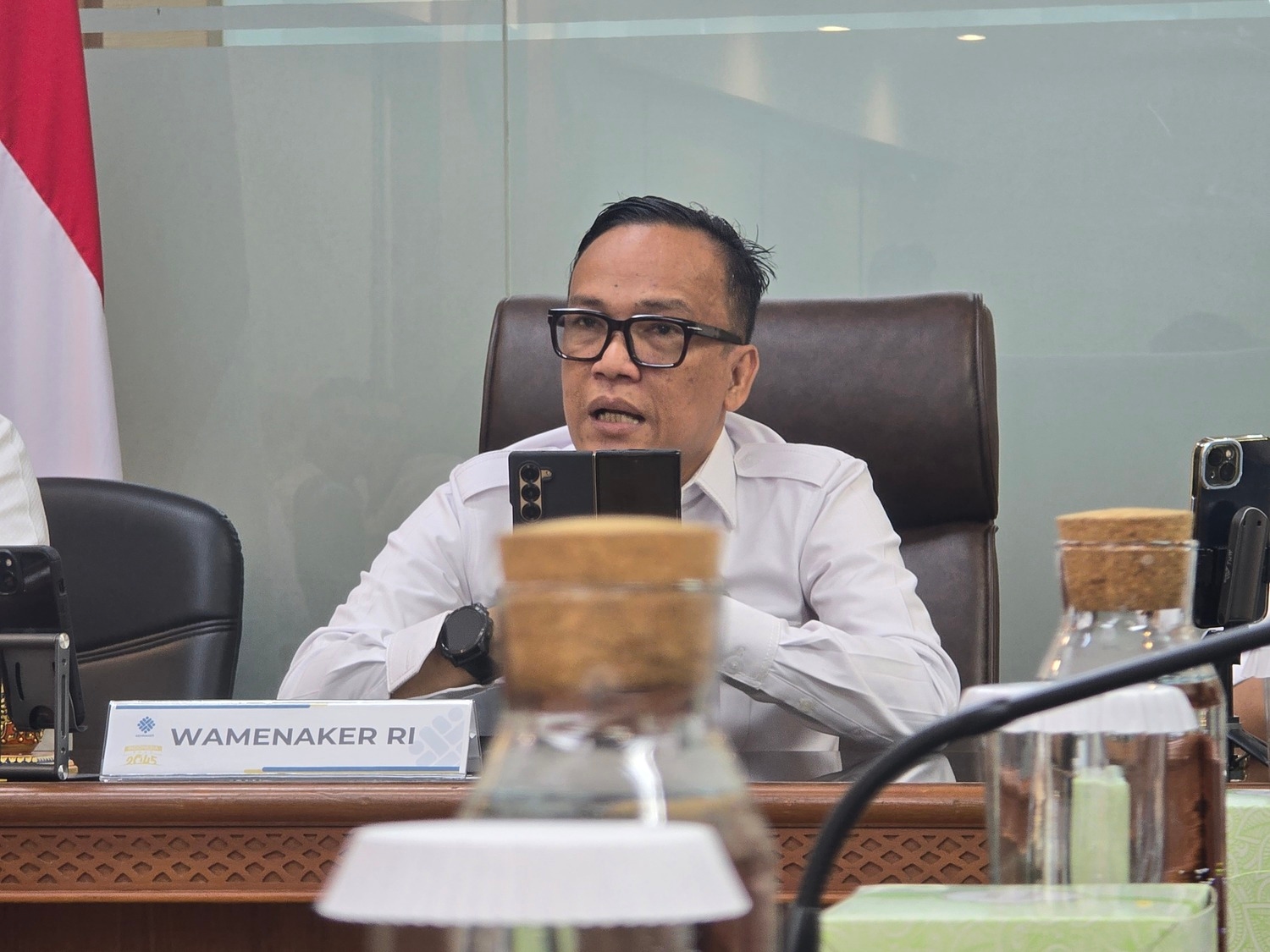 Lindungi Hak Buruh, Wamenaker Luncurkan Layanan Aduan Online BTW