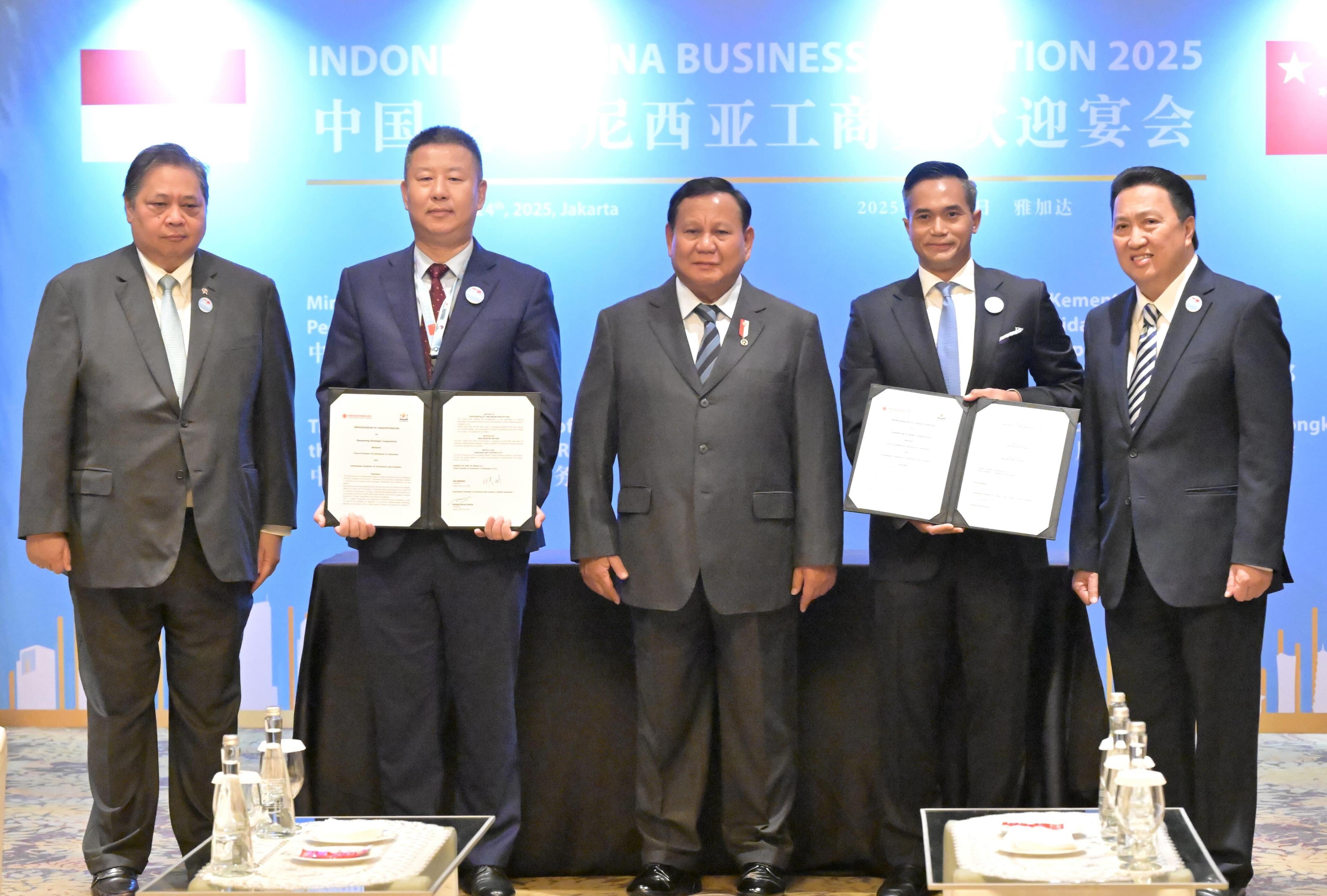 Kadin dan CCCI Teken MoU, Babak Baru Kerja Sama Ekonomi Indonesia-China