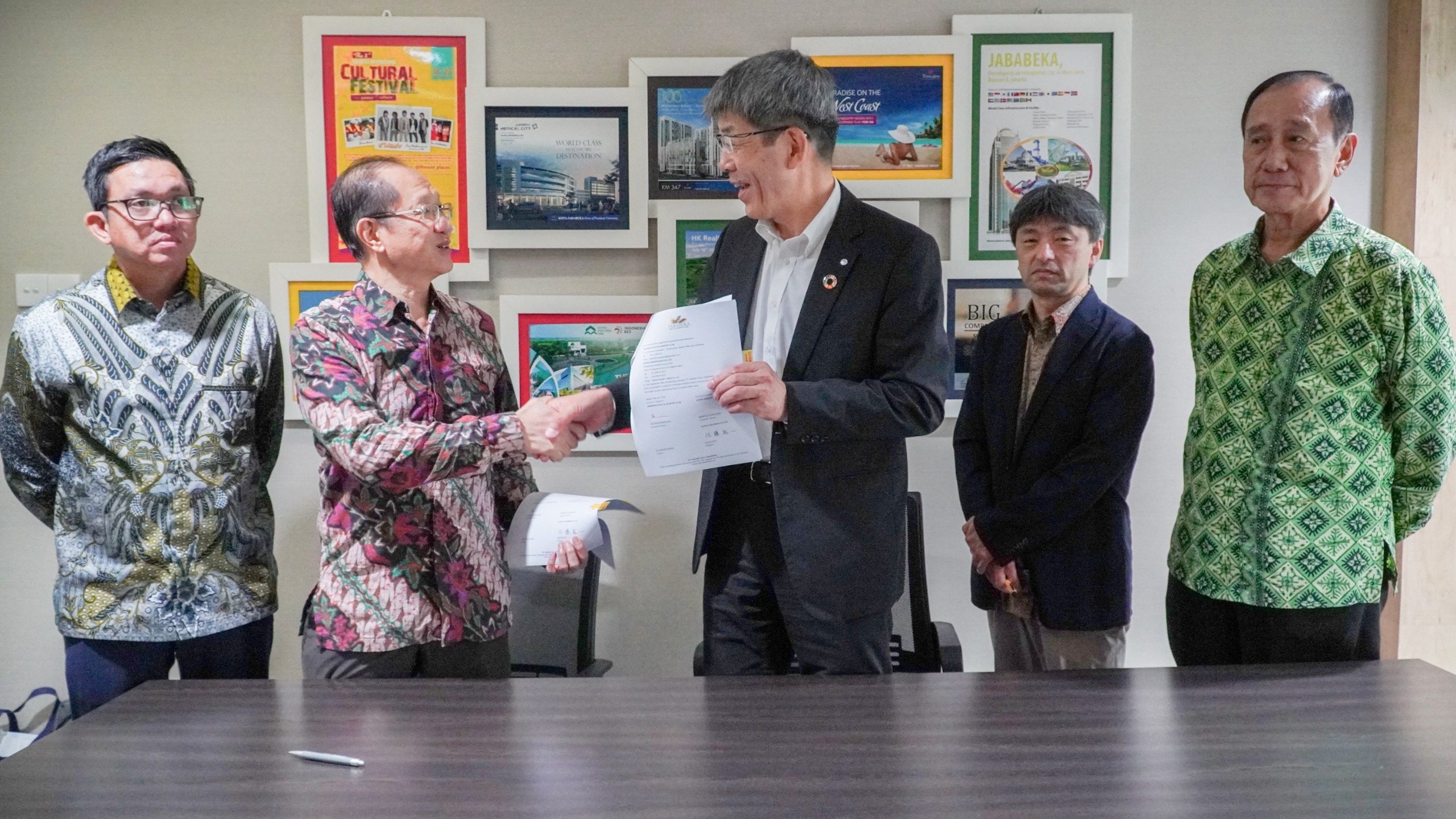 Gencarkan Sektor Pariwisata, Jababeka Golf & Country Club Ikat Kerja Sama dengan Klub Golf Jepang
