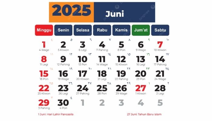 1 Juni Memperingati Apa? Ini Makna Hari Lahir Pancasila 2025 dan Daftar Libur Nasional Lengkap