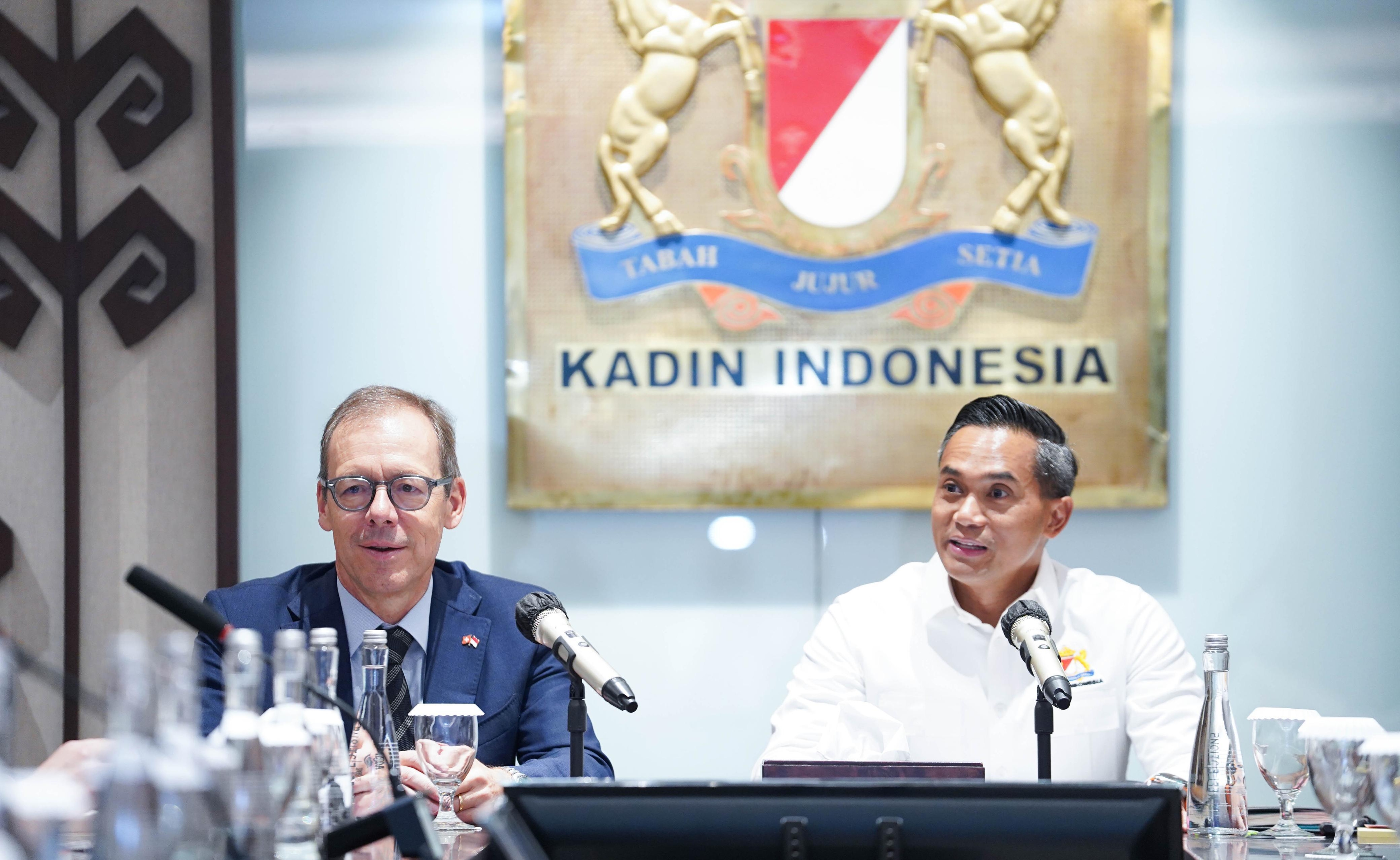 Gandeng Dubes Swiss, Kadin Siap Bahas Kerja Sama Inovasi dan Pendidikan Vokasi