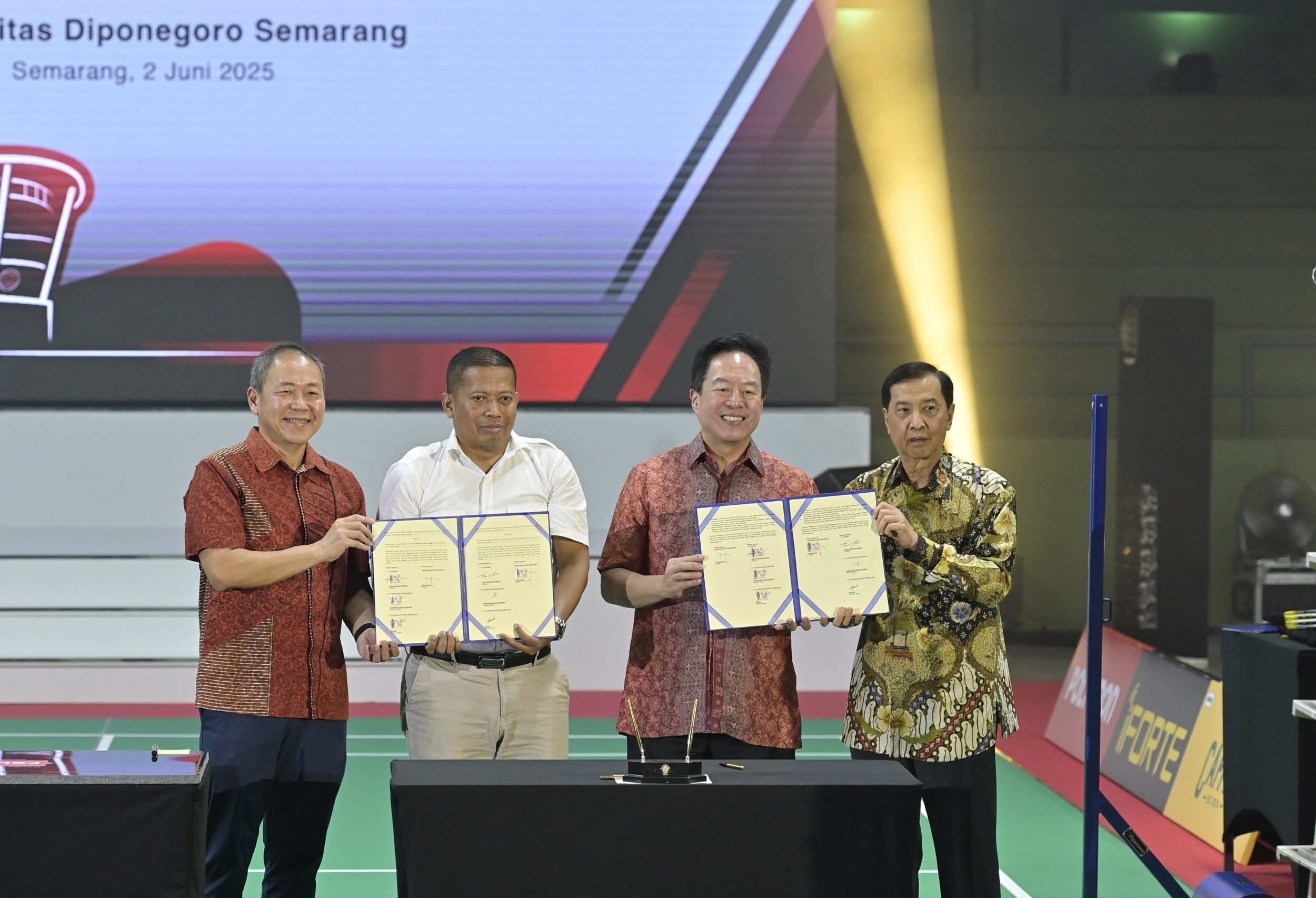 Djarum Foundation Bangun Stadion Bulutangkis di Universitas Diponegoro, Bangkitkan Semangat Olahraga Mahasiswa