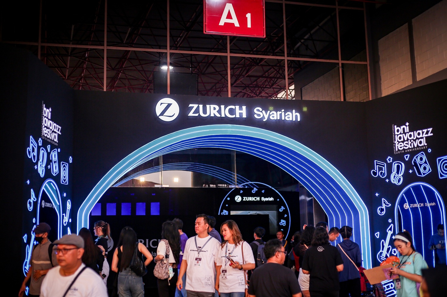 Gaet Generasi Muda, Zurich Syariah Hadir di BNI Java Jazz Festival 2025