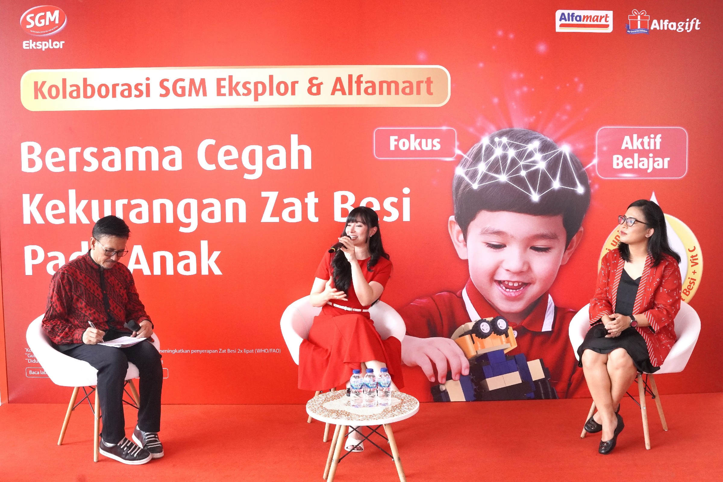 Alfamart Gandeng SGM Eksplor Luncurkan Kalkulator Zat Besi di Alfagift